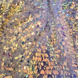 Iridescent Sequin Fabric